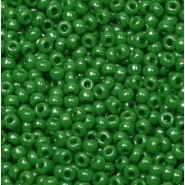 Miyuki rocailles kralen 11/0 - Opaque luster green 11-431